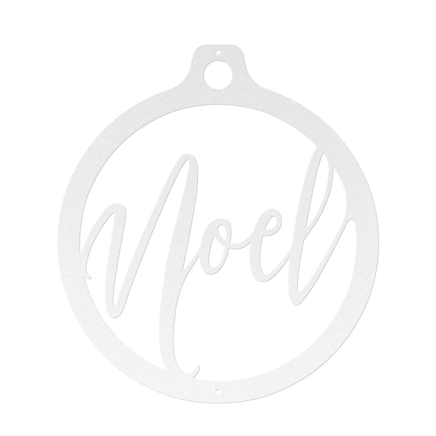10115 - Christmas Noel Ornament Metal Wall Art