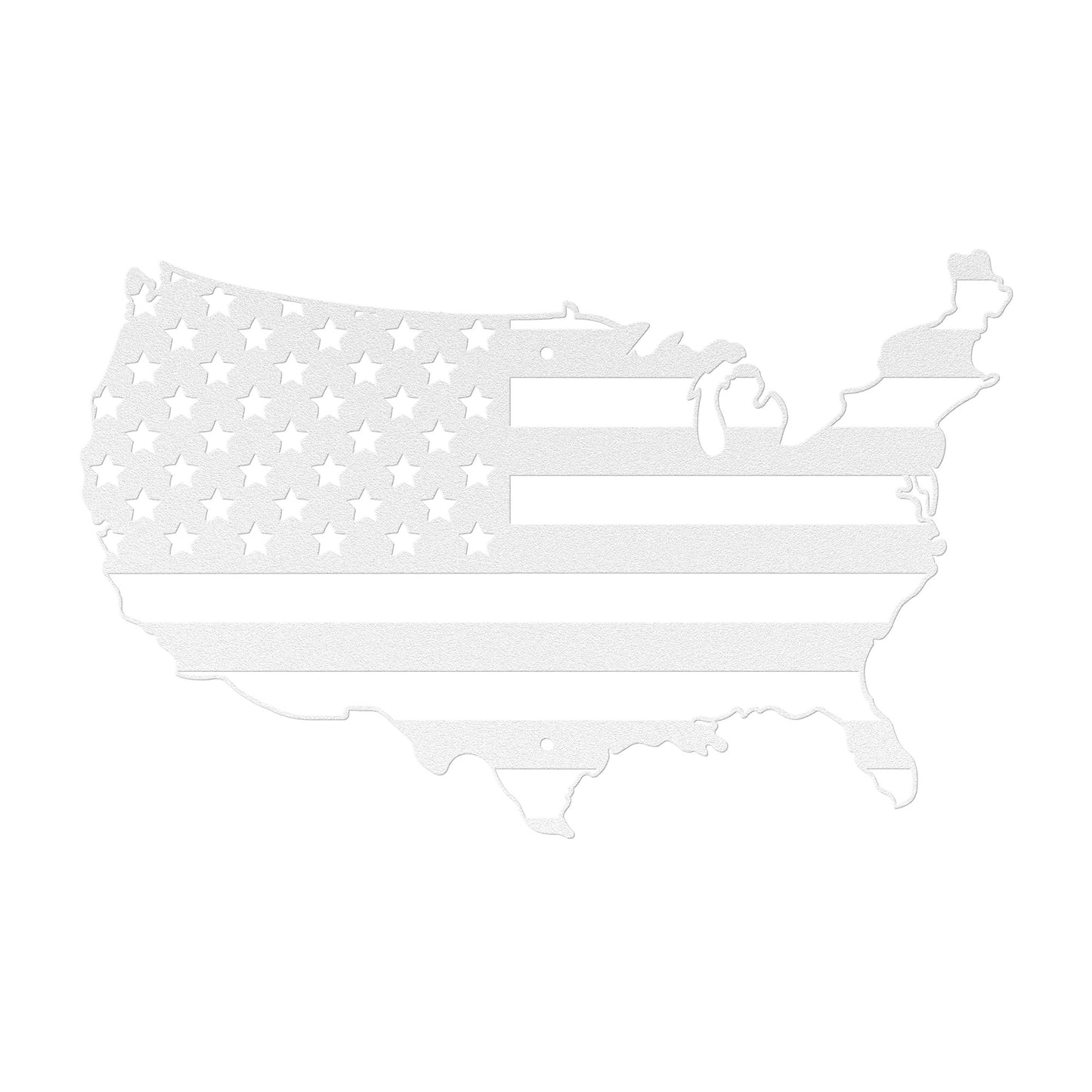 10109 - Continental US Flag Map