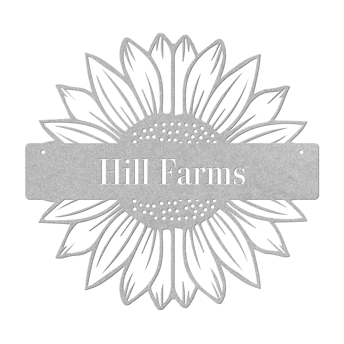 10159 - * Custom Sunflower Split Farm Sign