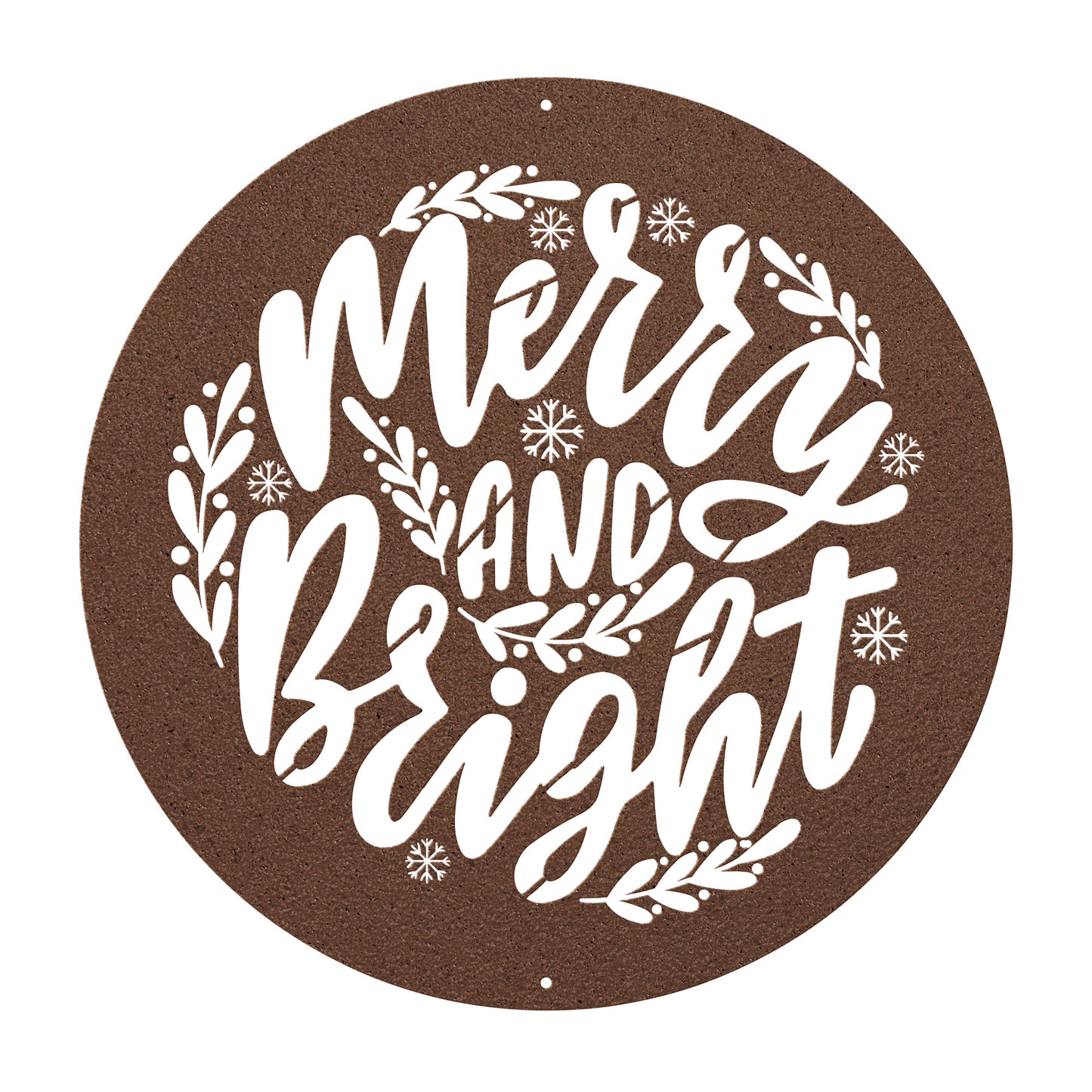 10145 - * Merry and Bright Christmas Wall Art