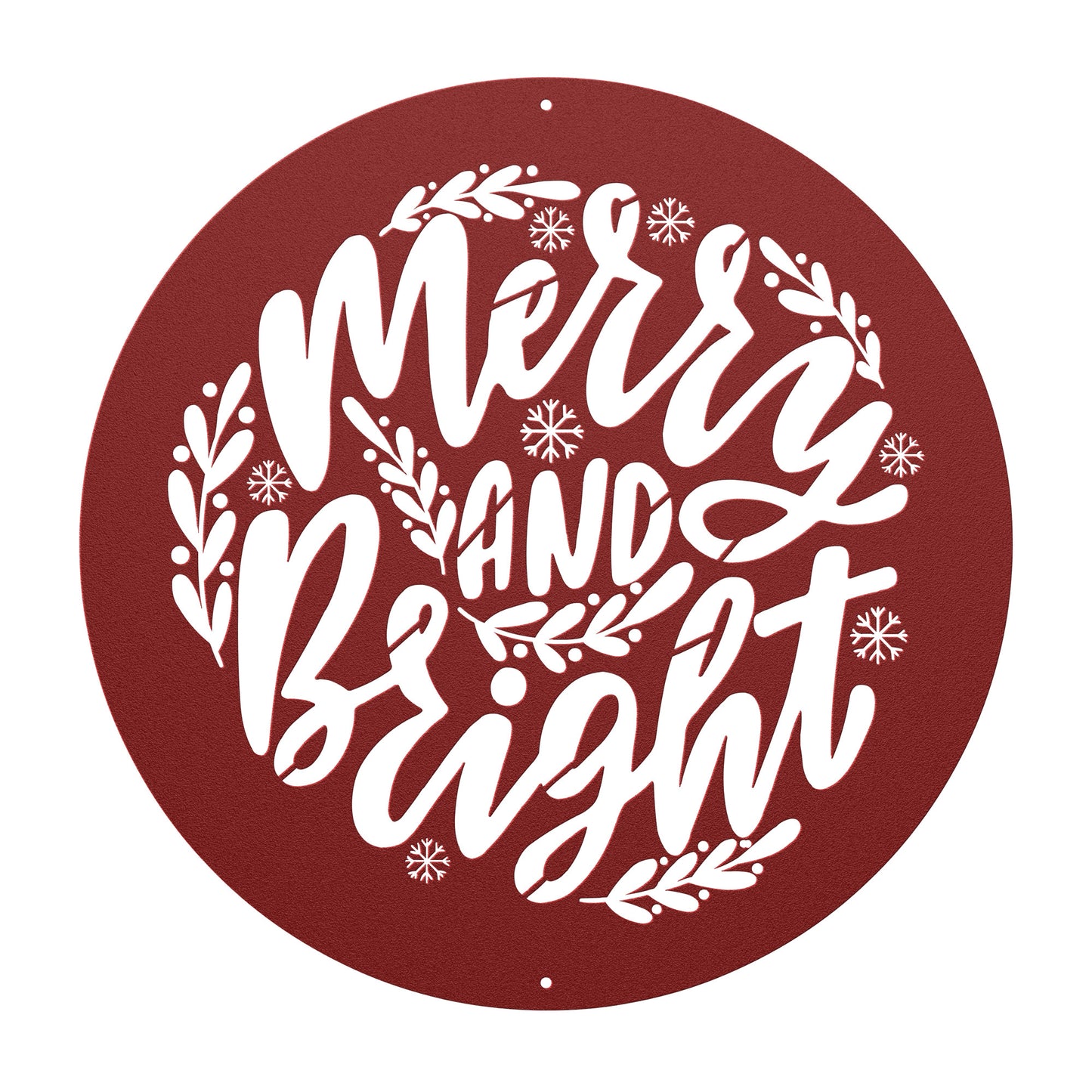 10145 - * Merry and Bright Christmas Wall Art
