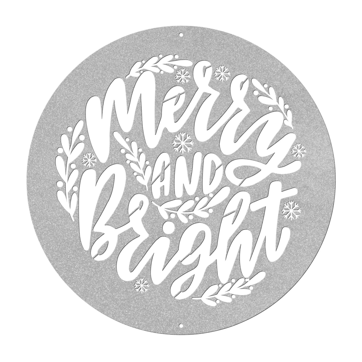 10145 - * Merry and Bright Christmas Wall Art