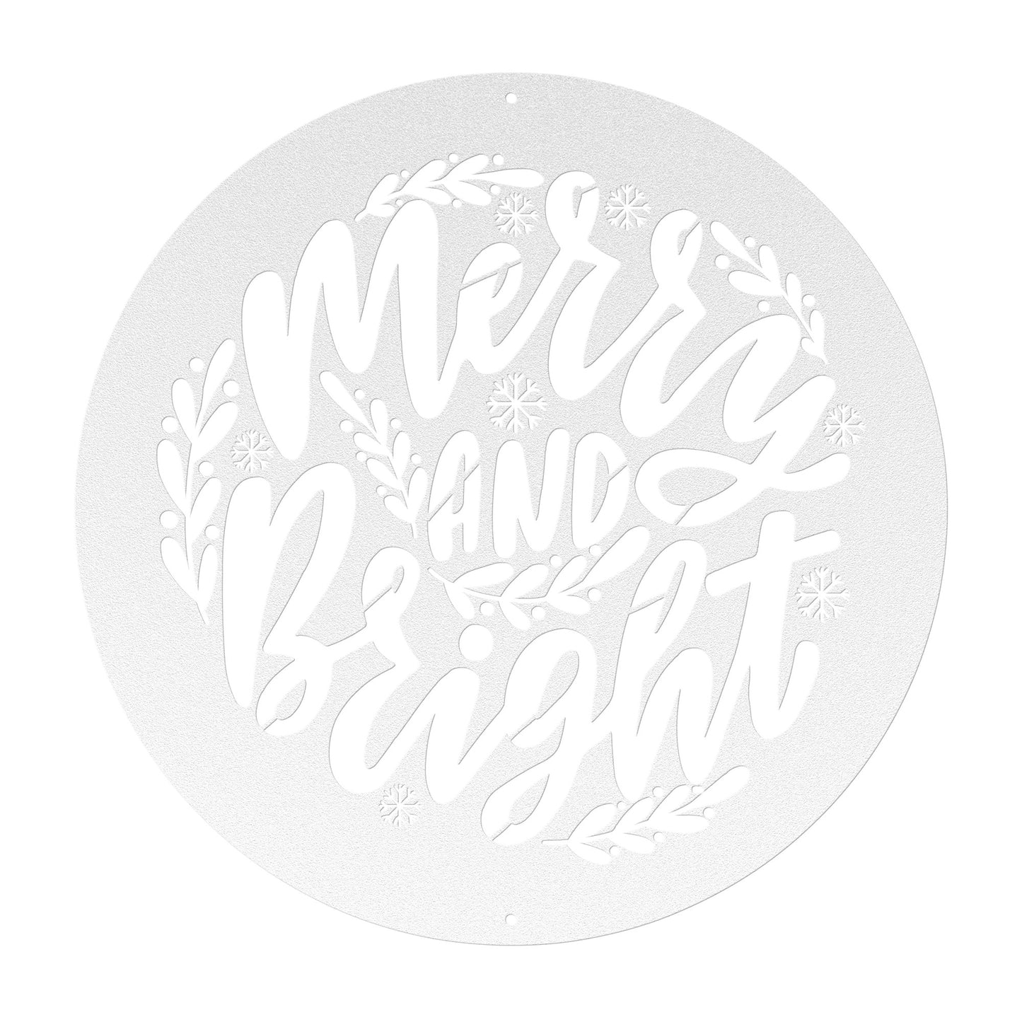 10145 - * Merry and Bright Christmas Wall Art