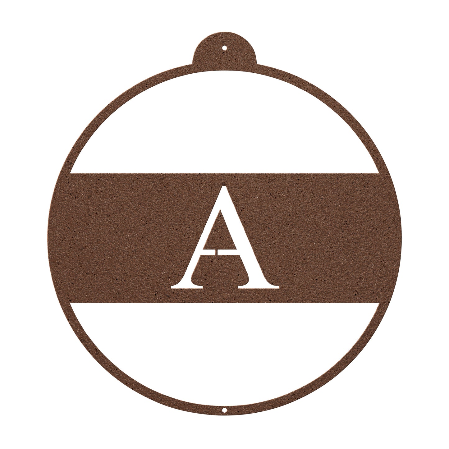 10116 - Christmas Monogram Ornament Sign