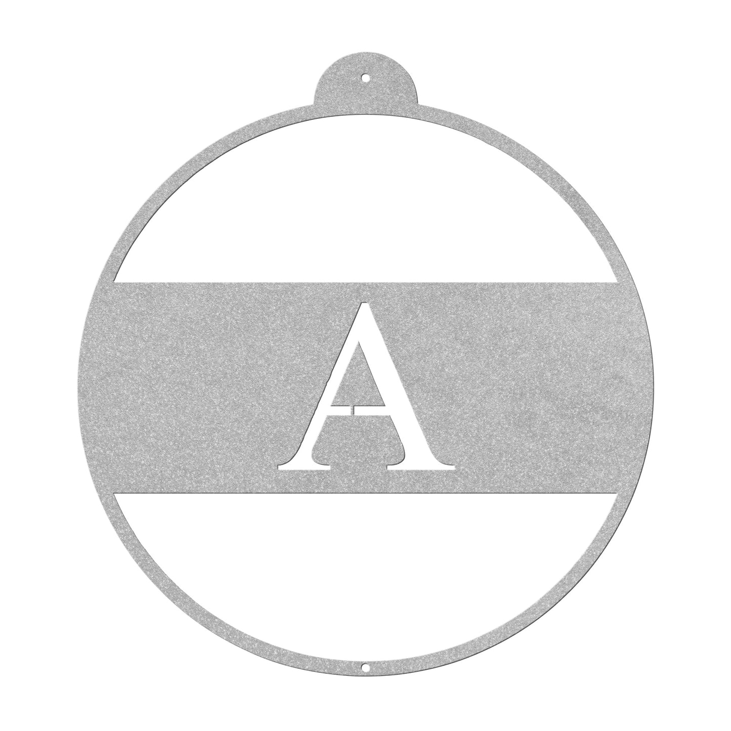 10116 - Christmas Monogram Ornament Sign