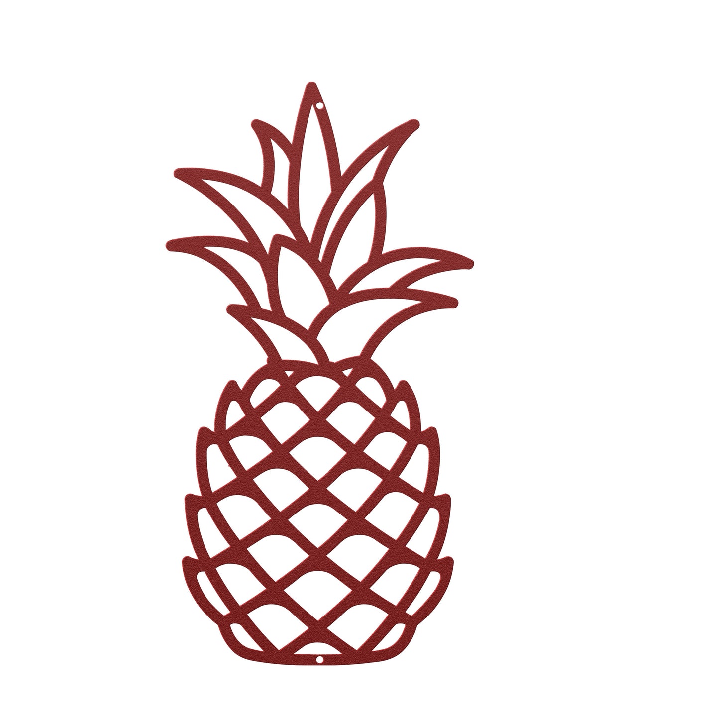 10079 - Pineapple Outline Metal Sign