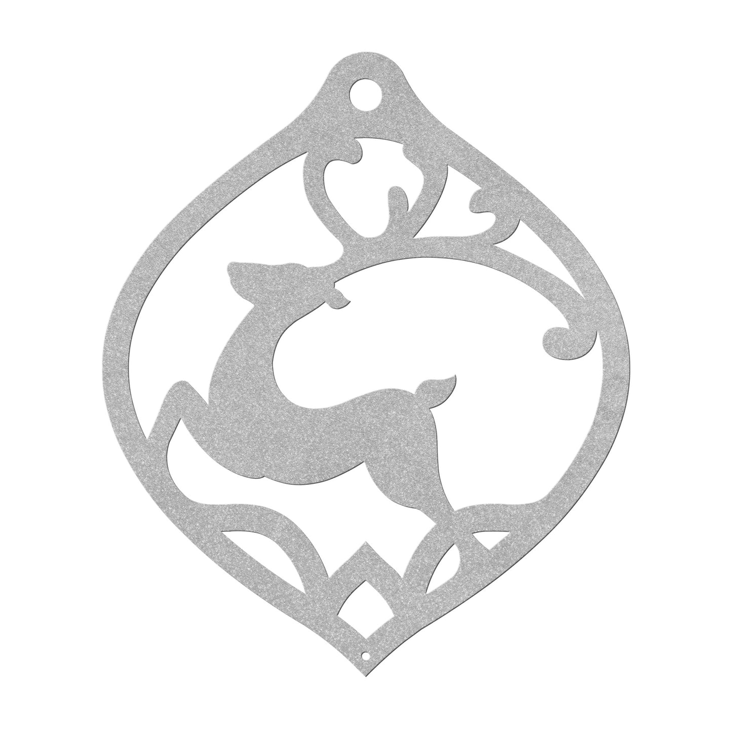 10074 - Reindeer Elegant Christmas Ornament