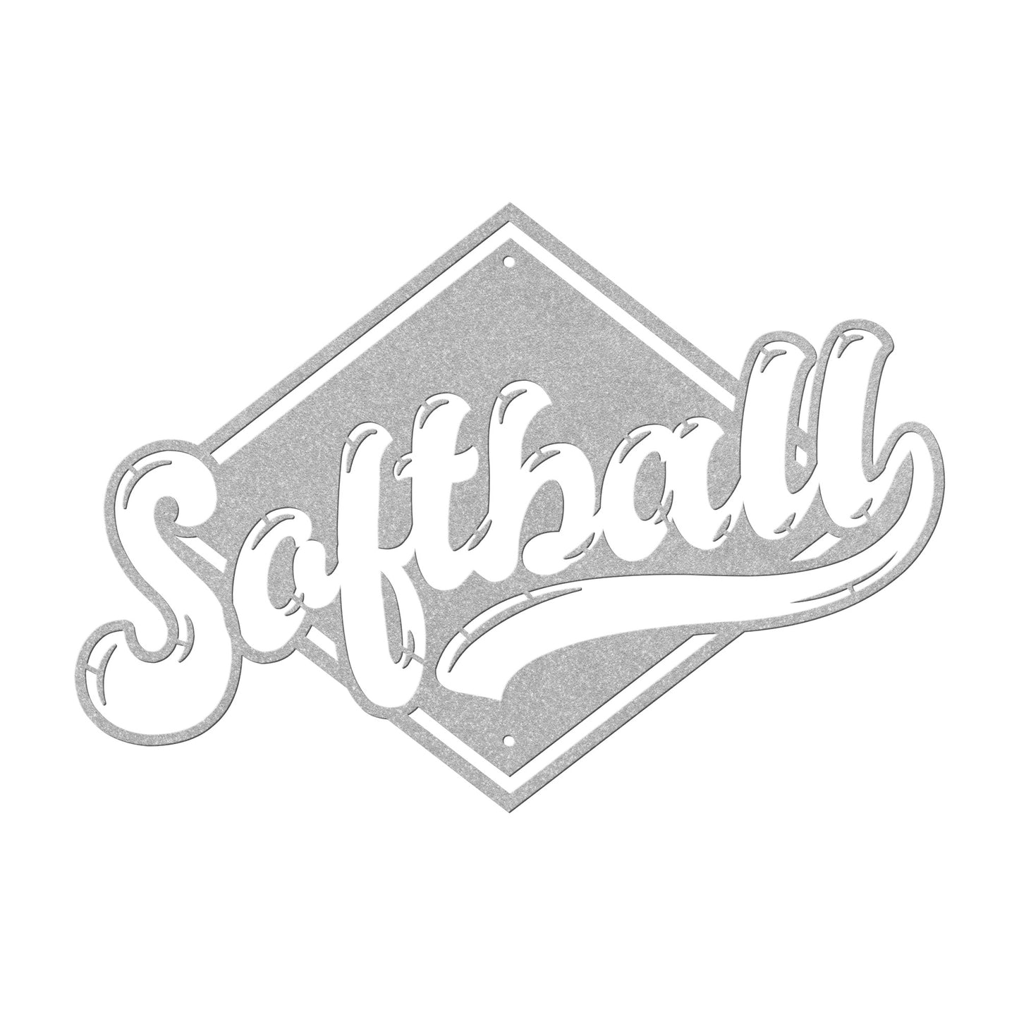10058 - Softball Sport Metal Sign