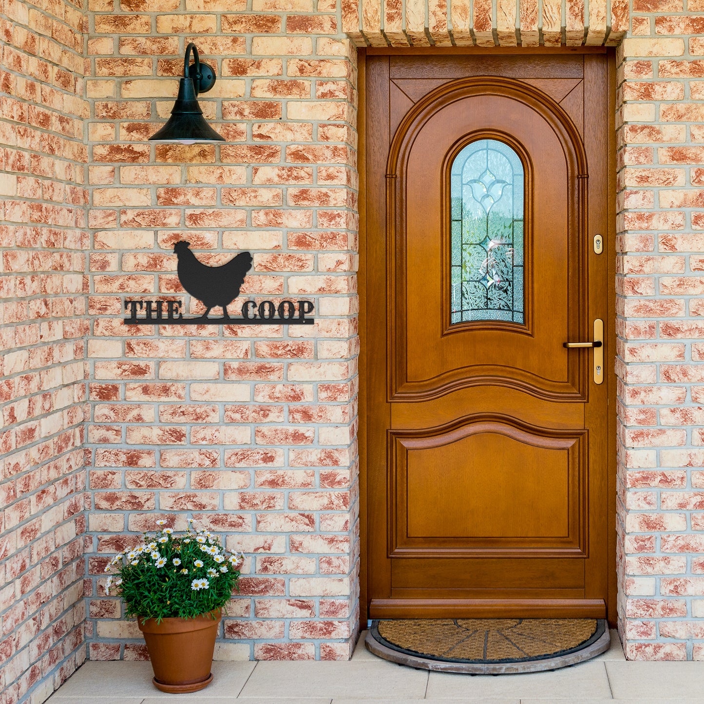 10052 - The Chicken Coop Metal Decorative Sign