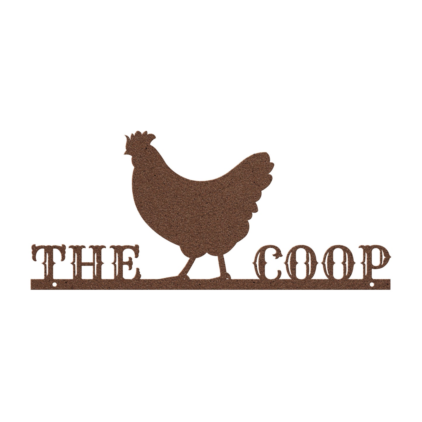10052 - The Chicken Coop Metal Decorative Sign