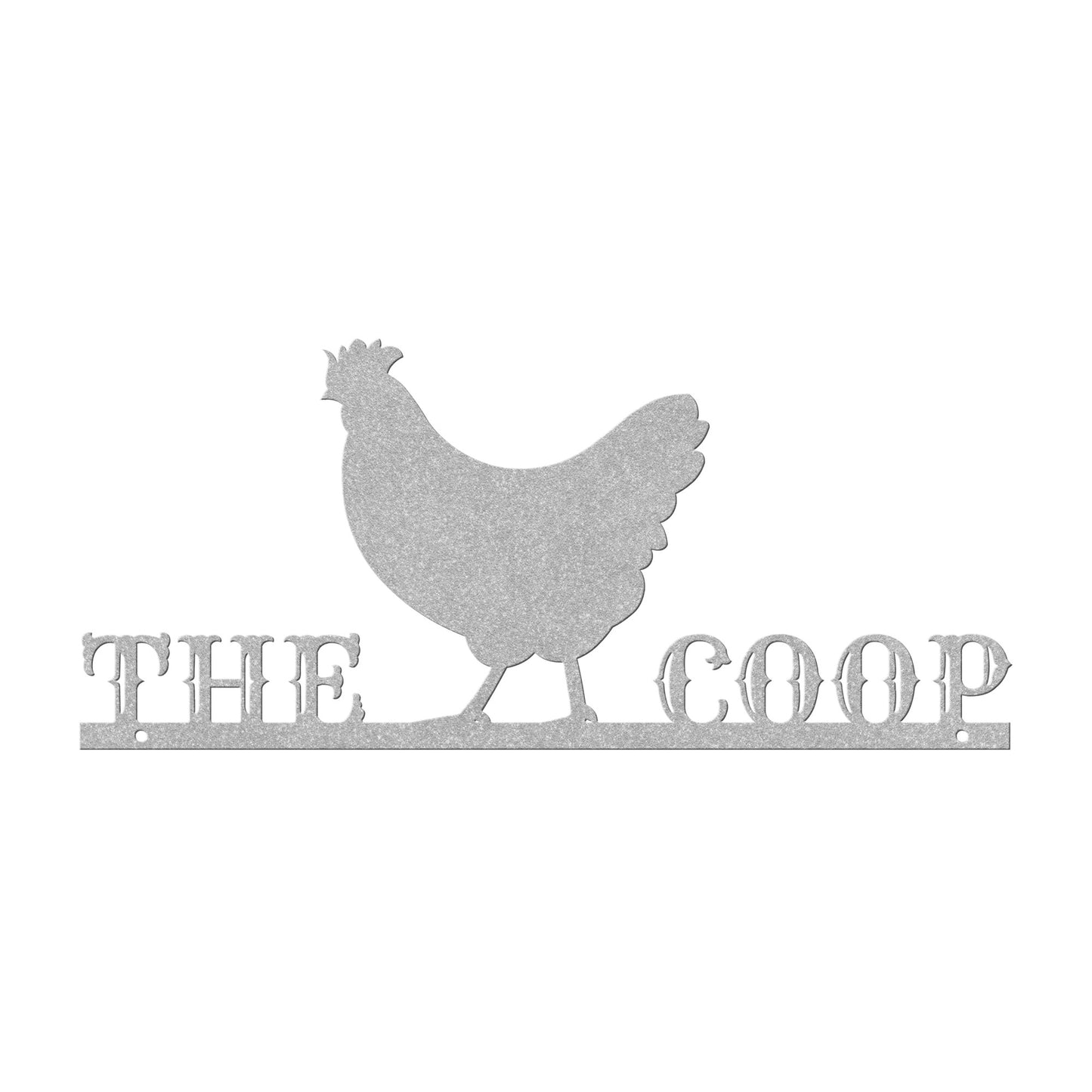10052 - The Chicken Coop Metal Decorative Sign