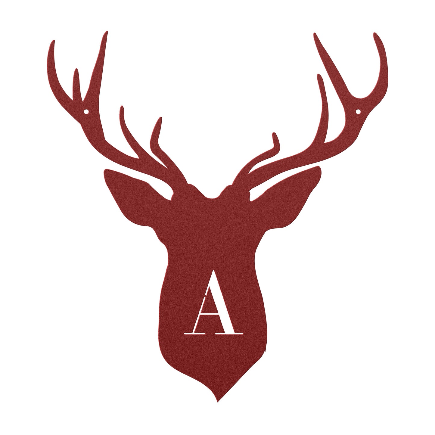 10124 - Buck Family Name Monogram Metal Sign