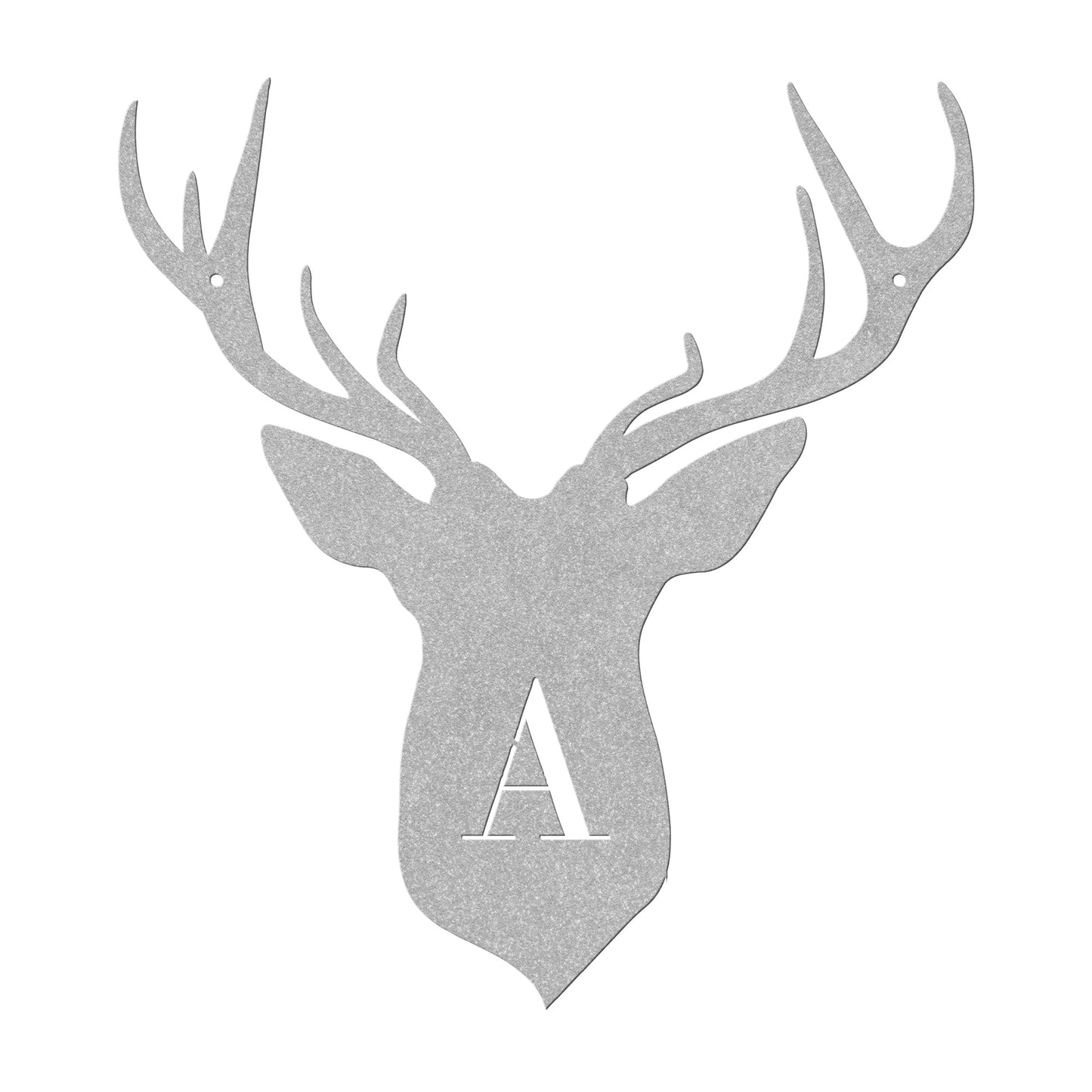 10124 - Buck Family Name Monogram Metal Sign