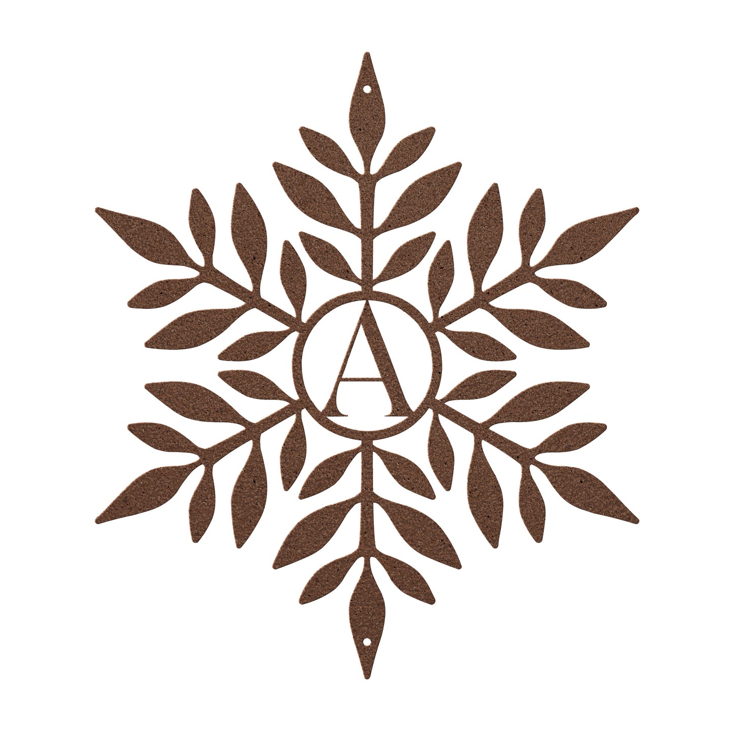 10006 - Snowflake Family Monogram Sign
