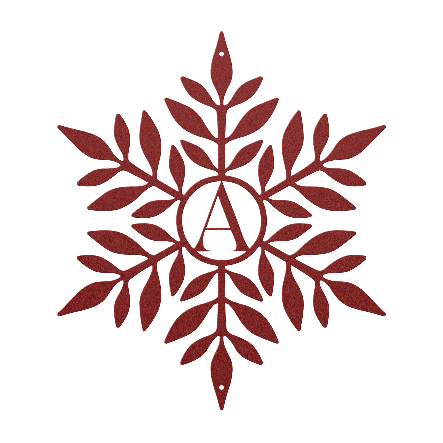 10006 - Snowflake Family Monogram Sign