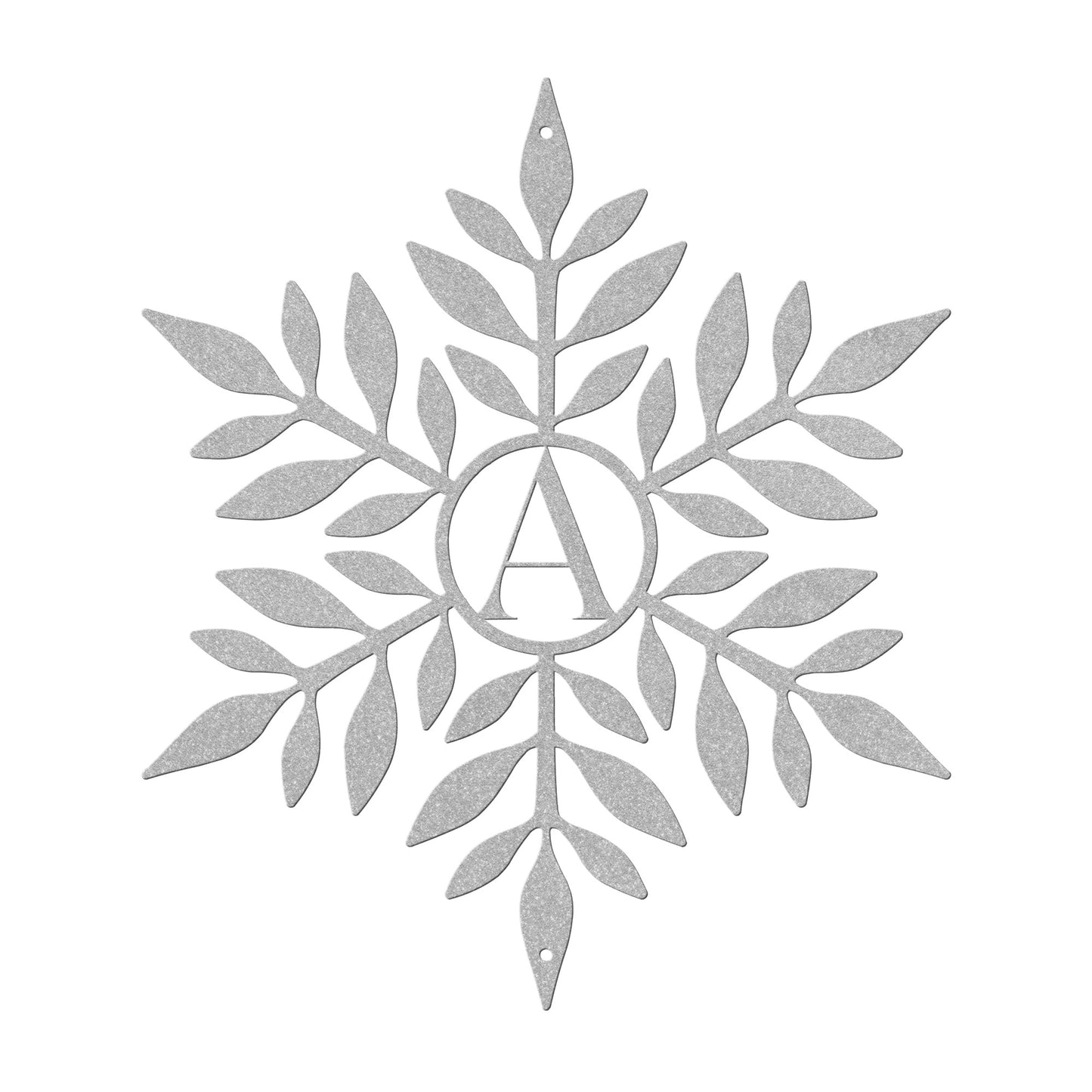 10006 - Snowflake Family Monogram Sign