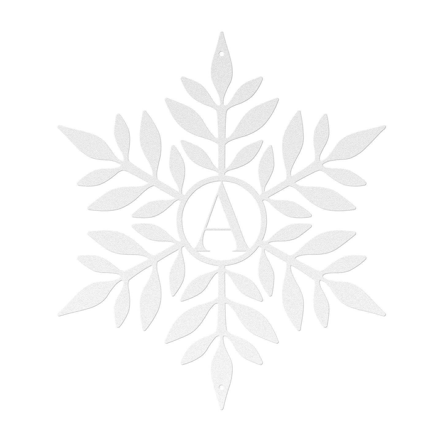 10006 - Snowflake Family Monogram Sign