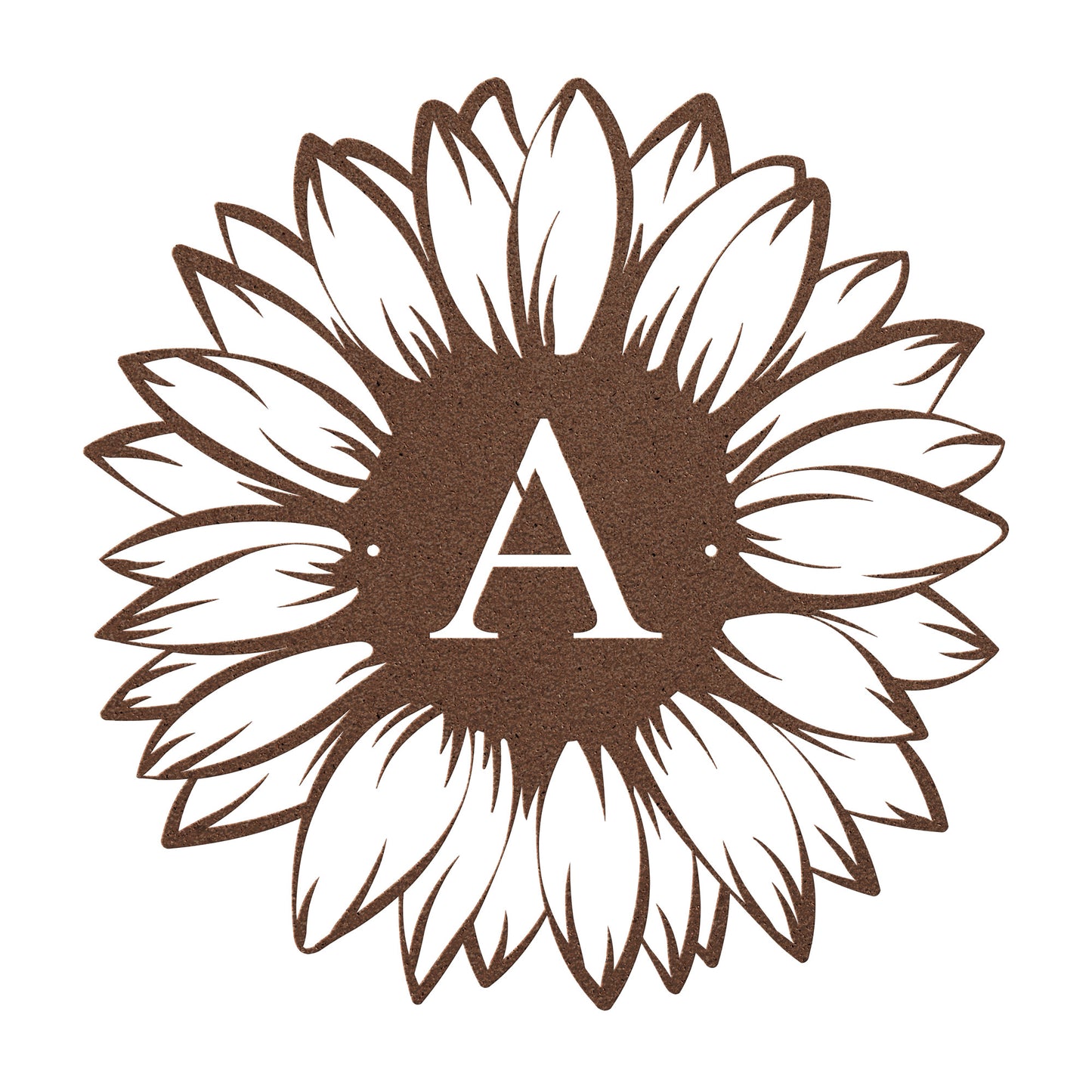 10016 - Sunflower Family Monogram Sign