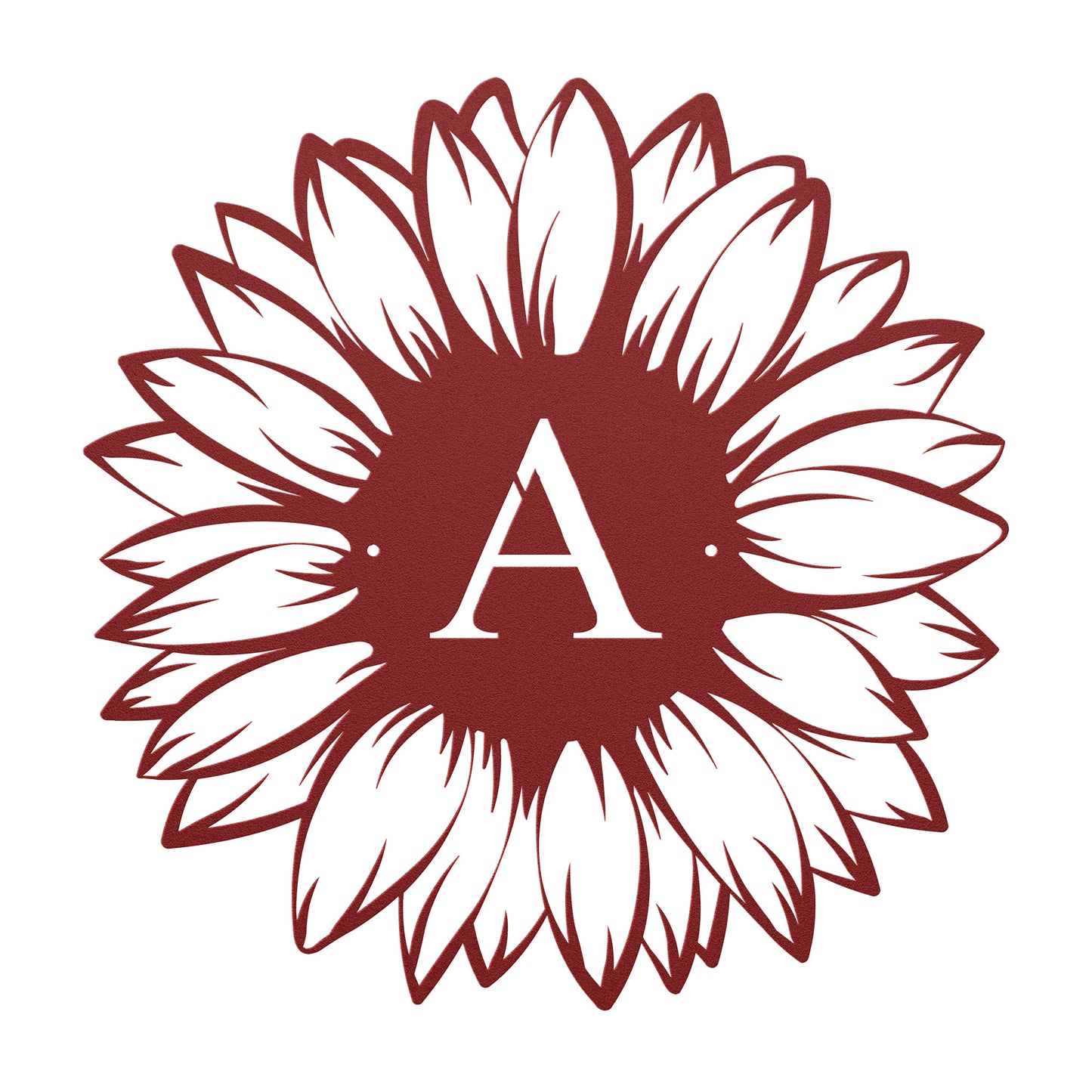 10016 - Sunflower Family Monogram Sign