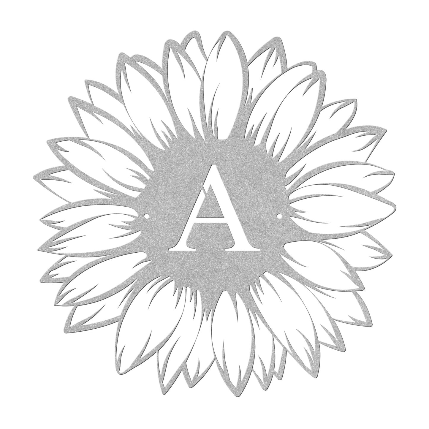 10016 - Sunflower Family Monogram Sign