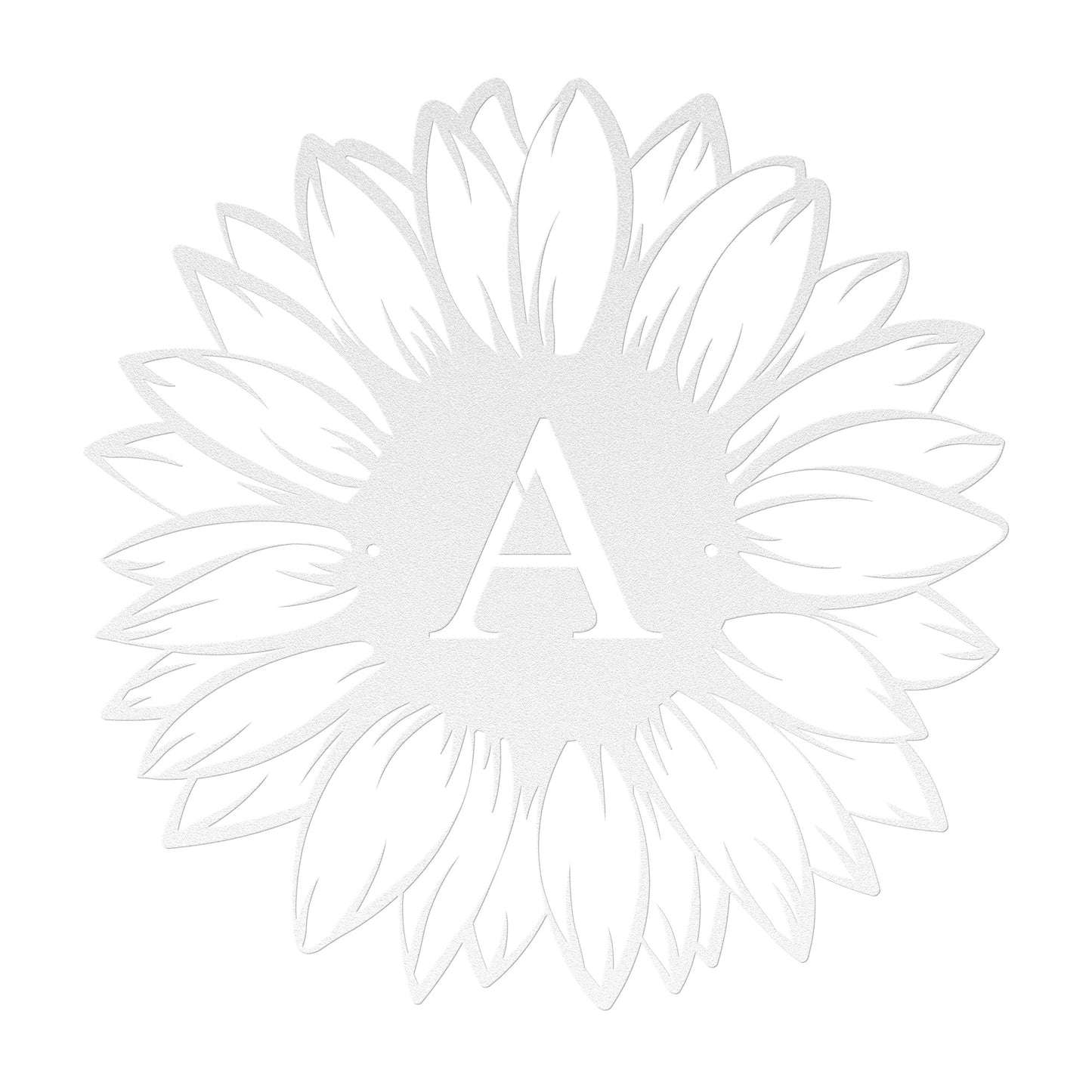 10016 - Sunflower Family Monogram Sign