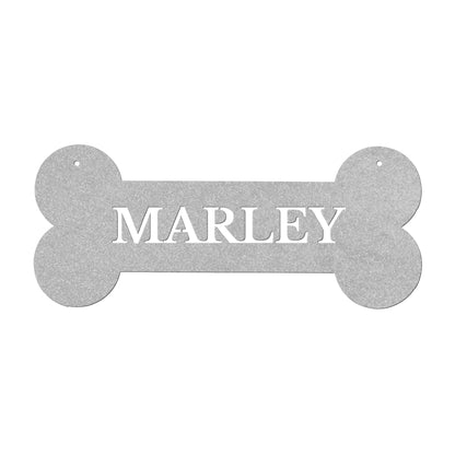 10188 - * Bone Customizable Name Metal Sign