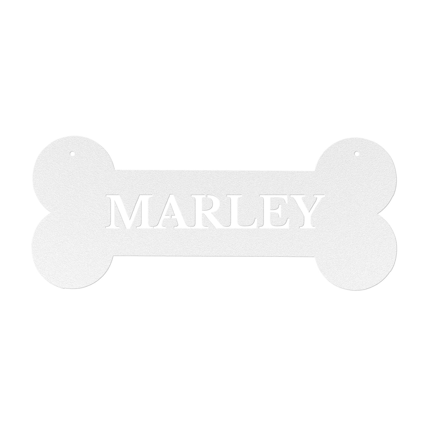 10188 - * Bone Customizable Name Metal Sign