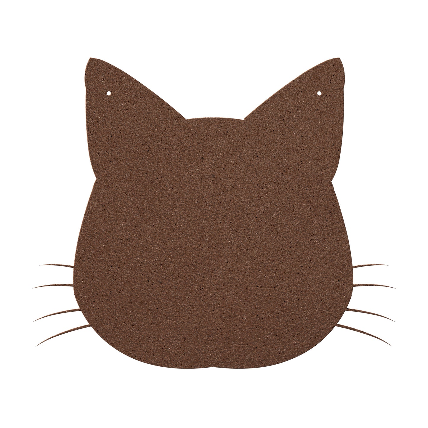10186 - * Cat Face Silhouette Metal Sign