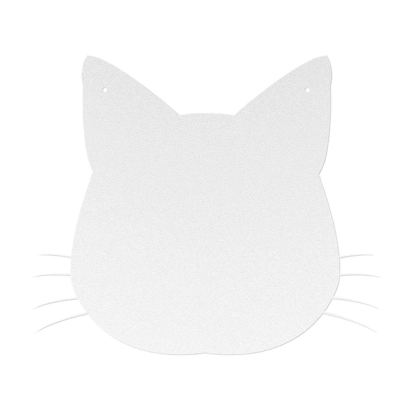 10186 - * Cat Face Silhouette Metal Sign