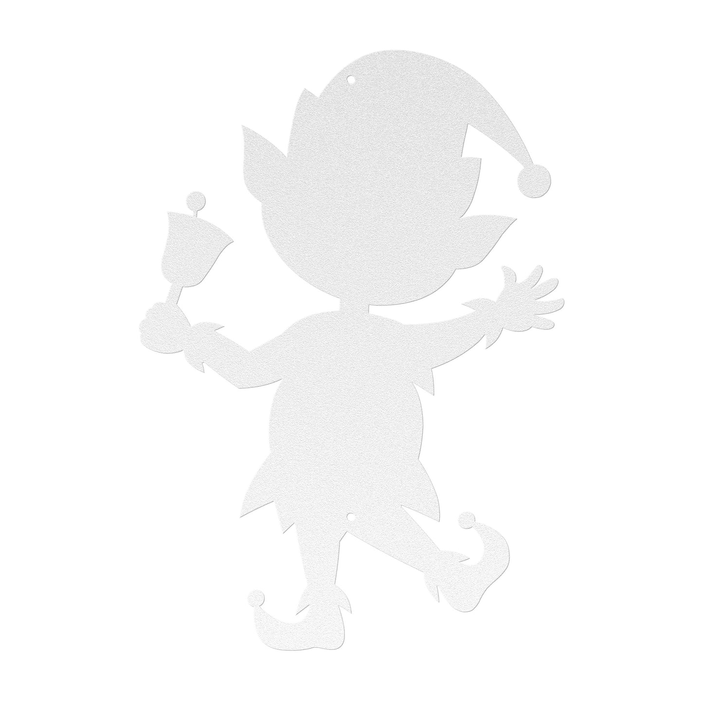 10120 - Christmas Elf Metal Wall Art