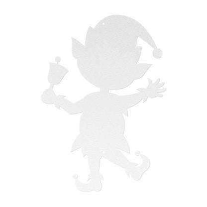 10120 - Christmas Elf Metal Wall Art