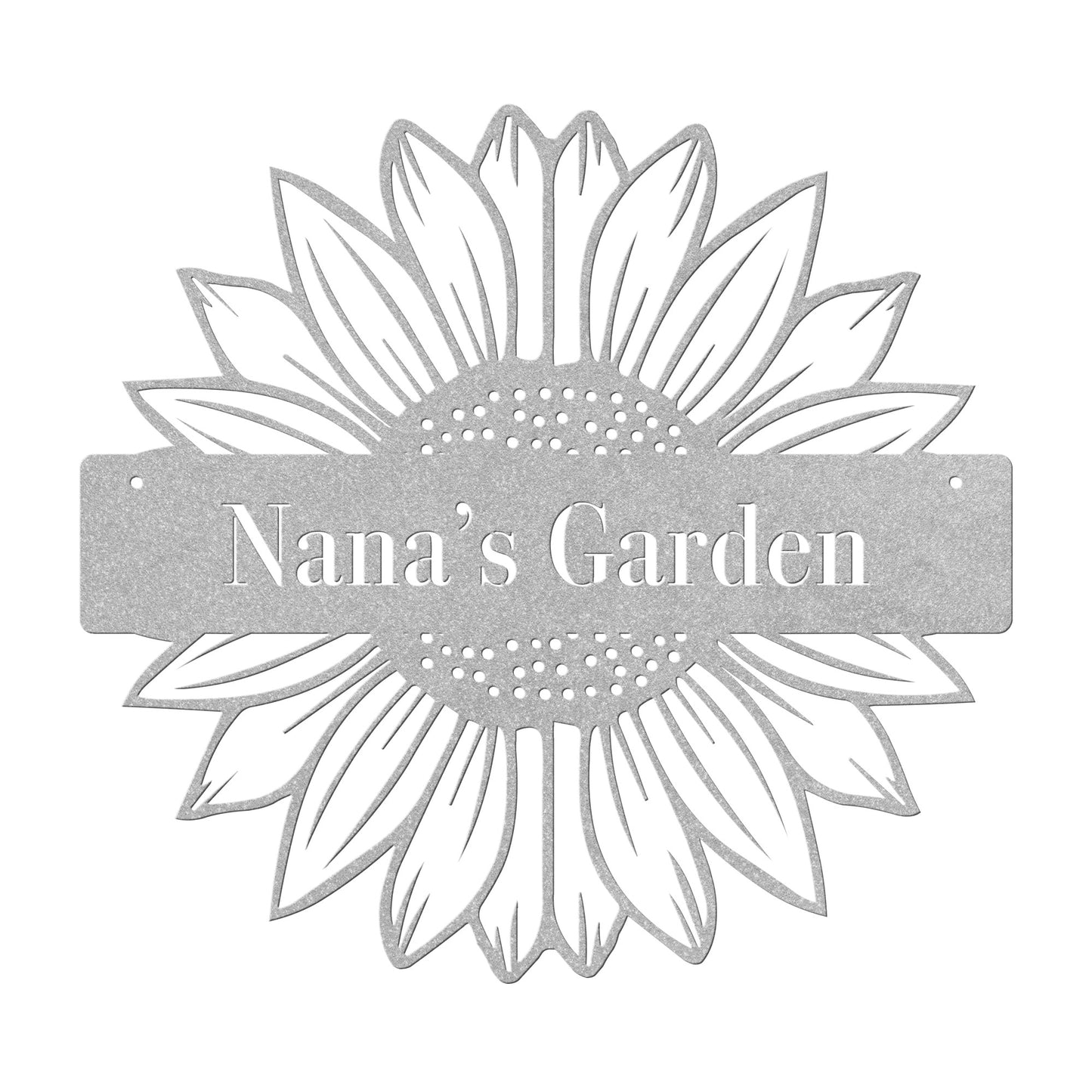 10457 - Sunflower Split Custom Garden Sign
