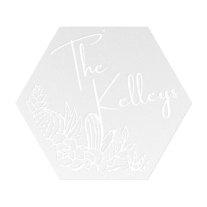 10043 - * Custom Western Cactus Scene Name Sign