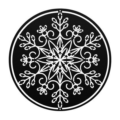 10157 - * Detailed Snowflake Metal Sign
