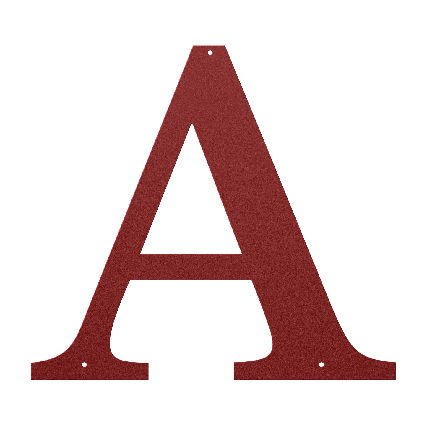 10154 - * Elegant Monogram Metal Sign