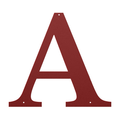 10154 - * Elegant Monogram Metal Sign