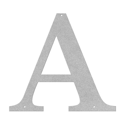 10154 - * Elegant Monogram Metal Sign