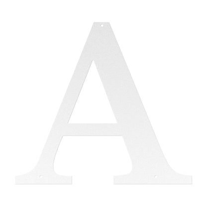 10154 - * Elegant Monogram Metal Sign
