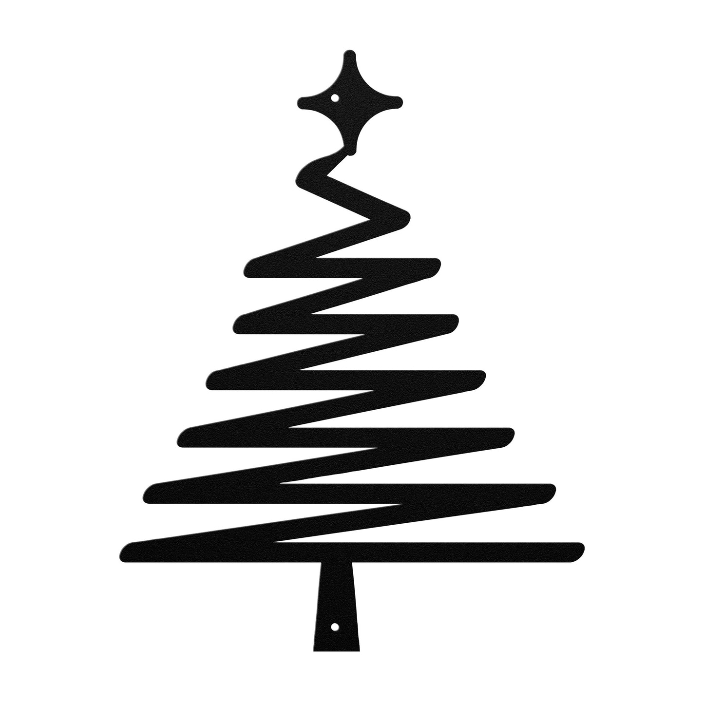 10088 - Modern Christmas Tree Metal Decor
