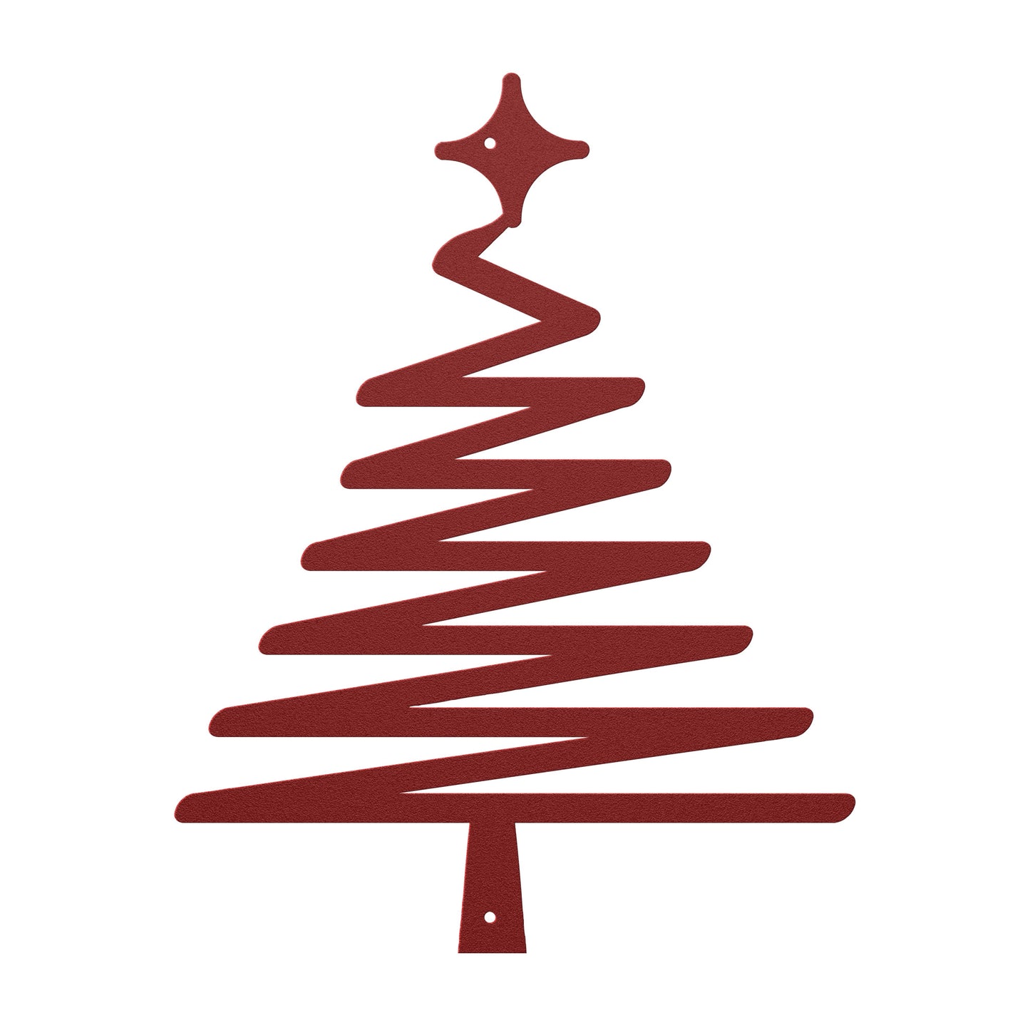 10088 - Modern Christmas Tree Metal Decor