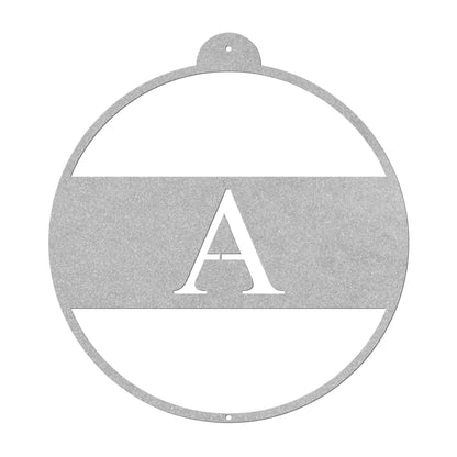 10116 - Christmas Monogram Ornament Sign