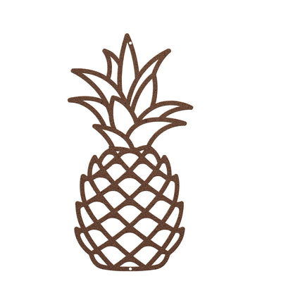 10079 - Pineapple Outline Metal Sign