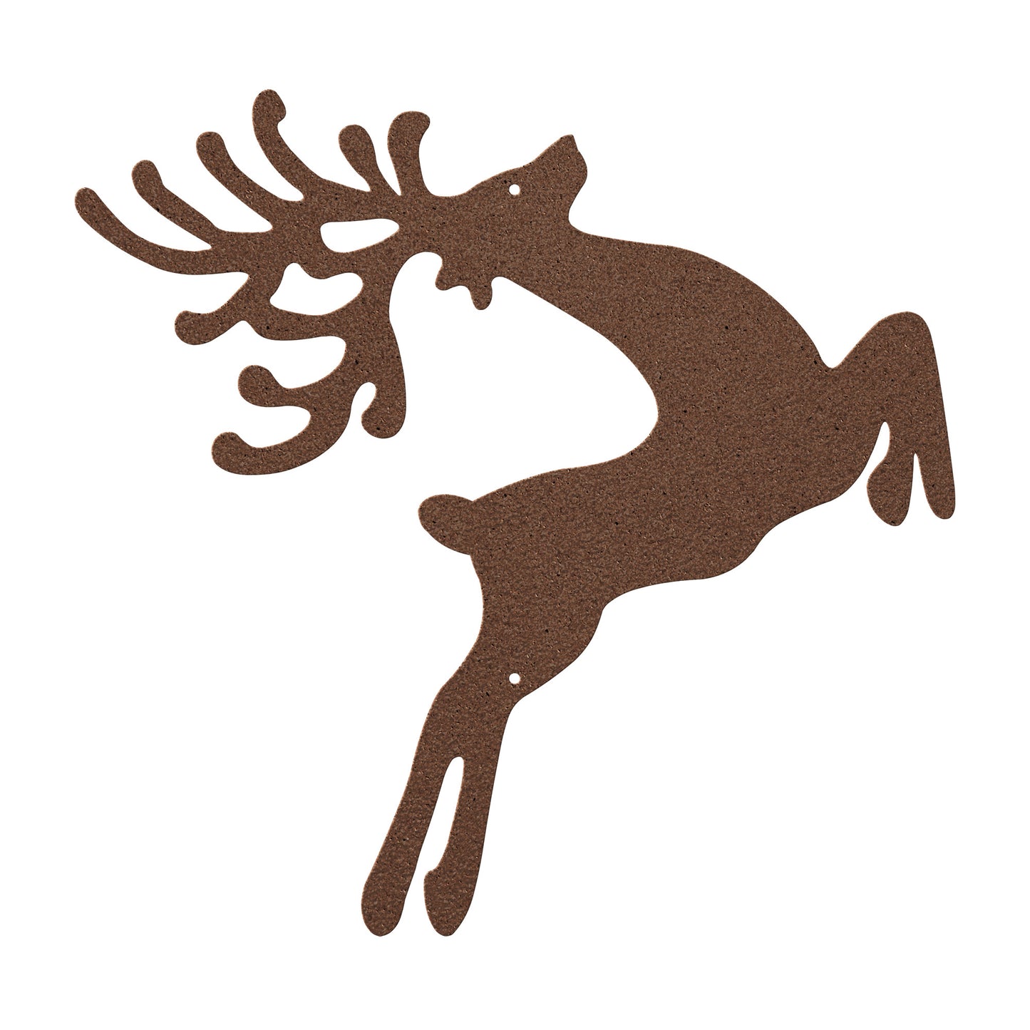 10078 - Prancing Reindeer Christmas Metal Sign